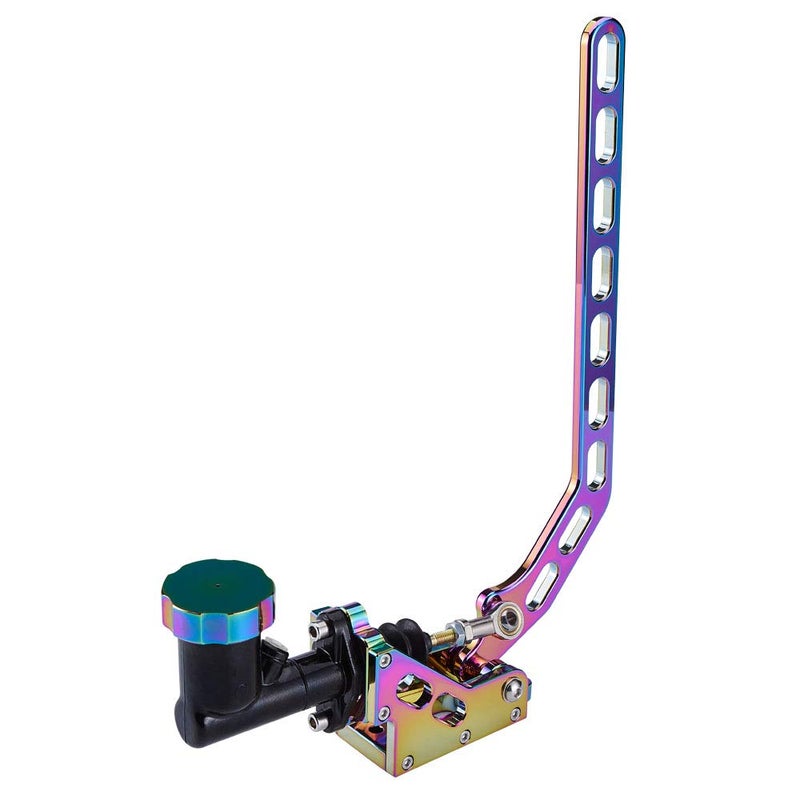 Kyostar Neo Chrome Racing E-Brake Hydraulic Drift Hydro E-Brake E Brake Racing Handbrake Long Arm Lever Park Brake - Image 1